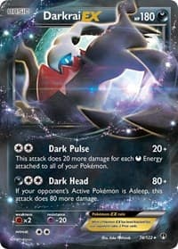 Darkrai EX - XY - BREAKpoint - Pokemon card
