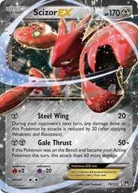 Scizor EX - XY - BREAKpoint - Pokemon card