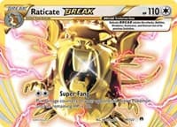 Raticate BREAK - XY - BREAKpoint - Pokemon card