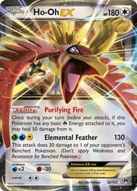 Ho-Oh EX - XY - BREAKpoint - Pokemon card