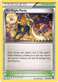 All-Night Party - XY - BREAKpoint - Pokemon card