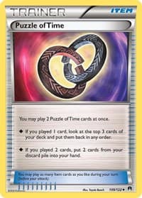 Puzzle of Time - XY - BREAKpoint - Pokemon card