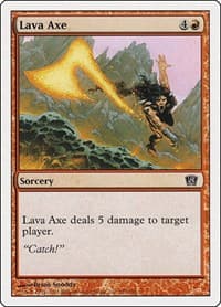 Lava Axe - 8th Edition - Magic: The Gathering card