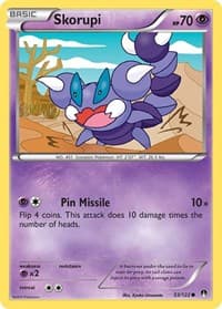 Skorupi - XY - BREAKpoint - Pokemon card