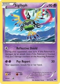 Sigilyph - XY - BREAKpoint - Pokemon card