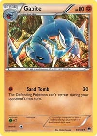 Gabite - XY - BREAKpoint - Pokemon card