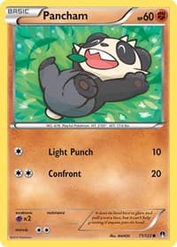 Pancham - XY - BREAKpoint - Pokemon card