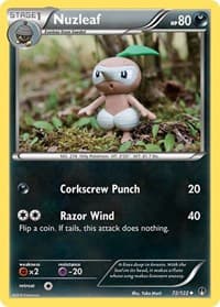 Nuzleaf - XY - BREAKpoint - Pokemon card