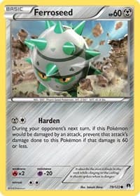 Ferroseed - XY - BREAKpoint - Pokemon card
