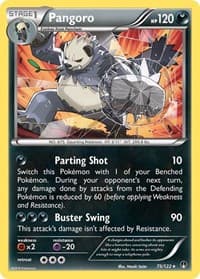 Pangoro - XY - BREAKpoint - Pokemon card