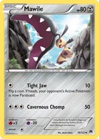 Mawile - XY - BREAKpoint - Pokemon card