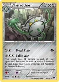 Ferrothorn - XY - BREAKpoint - Pokemon card