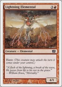 Lightning Elemental - 8th Edition - Magic: The Gathering card