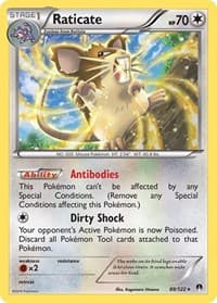 Raticate - XY - BREAKpoint - Pokemon card