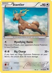 Stantler - XY - BREAKpoint - Pokemon card