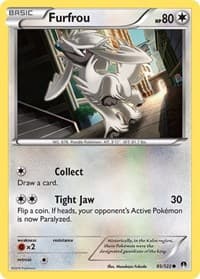 Furfrou - XY - BREAKpoint - Pokemon card
