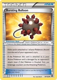 Bursting Balloon - XY - BREAKpoint - Pokemon card