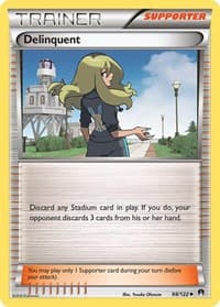 Delinquent - XY - BREAKpoint - Pokemon card