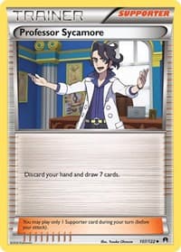 Professor Sycamore - XY - BREAKpoint - Pokemon card