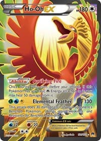 Ho-Oh EX (Full Art) - XY - BREAKpoint - Pokemon card