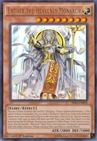 Ehther the Heavenly Monarch - Structure Deck: Emperor of Darkness - YuGiOh card