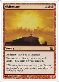 Obliterate - 8th Edition - Magic: The Gathering card