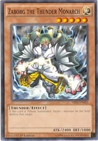 Zaborg the Thunder Monarch - Structure Deck: Emperor of Darkness - YuGiOh card