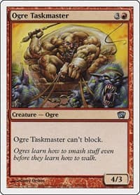 Ogre Taskmaster - 8th Edition - Magic: The Gathering card