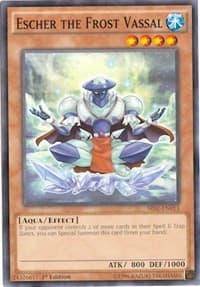 Escher the Frost Vassal - Structure Deck: Emperor of Darkness - YuGiOh card