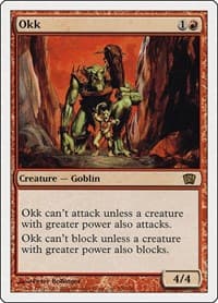 Okk - 8th Edition - Magic: The Gathering card