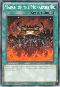 March of the Monarchs - Structure Deck: Emperor of Darkness - YuGiOh card