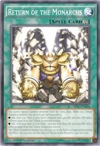Return of the Monarchs - Structure Deck: Emperor of Darkness - YuGiOh card