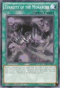 Tenacity of the Monarchs - Structure Deck: Emperor of Darkness - YuGiOh card