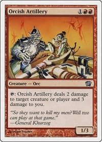 Orcish Artillery - 8th Edition - Magic: The Gathering card