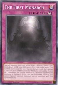 The First Monarch - Structure Deck: Emperor of Darkness - YuGiOh card