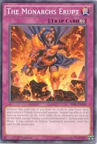 The Monarchs Erupt - Structure Deck: Emperor of Darkness - YuGiOh card