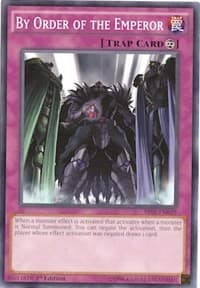 By Order of the Emperor - Structure Deck: Emperor of Darkness - YuGiOh card