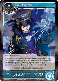 Drill Sergeant - The Moonlit Savior - Force of Will card