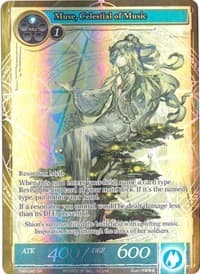 Muse, Celestial of Music (Full Art) - The Moonlit Savior - Force of Will card