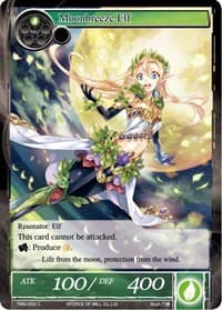 Moonbreeze Elf - The Moonlit Savior - Force of Will card