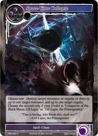 Space-Time Collapse - The Moonlit Savior - Force of Will card