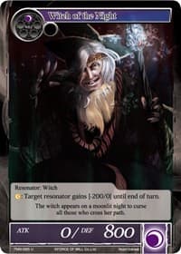 Witch of the Night - The Moonlit Savior - Force of Will card