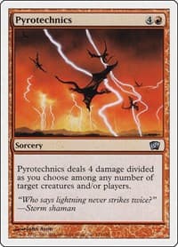 Pyrotechnics - 8th Edition - Magic: The Gathering card