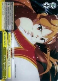 Star Splash (TD) - Sword Art Online - Weiss Schwarz card