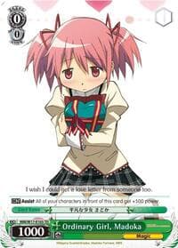 Ordinary Girl, Madoka - Puella Magi Madoka Magica - Weiss Schwarz card