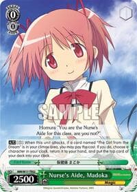 Nurse's Aide, Madoka (TD) - Puella Magi Madoka Magica - Weiss Schwarz card