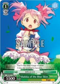 Madoka of the Blue Skies (TD) - Puella Magi Madoka Magica - Weiss Schwarz card