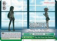 The Girl from the Dream - Puella Magi Madoka Magica - Weiss Schwarz card