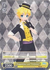 Kagamine Len"Trickster" (TD) - Hatsune Miku -Project DIVA- f - Weiss Schwarz card