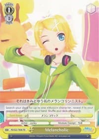 Melancholic (TD) - Hatsune Miku -Project DIVA- f - Weiss Schwarz card